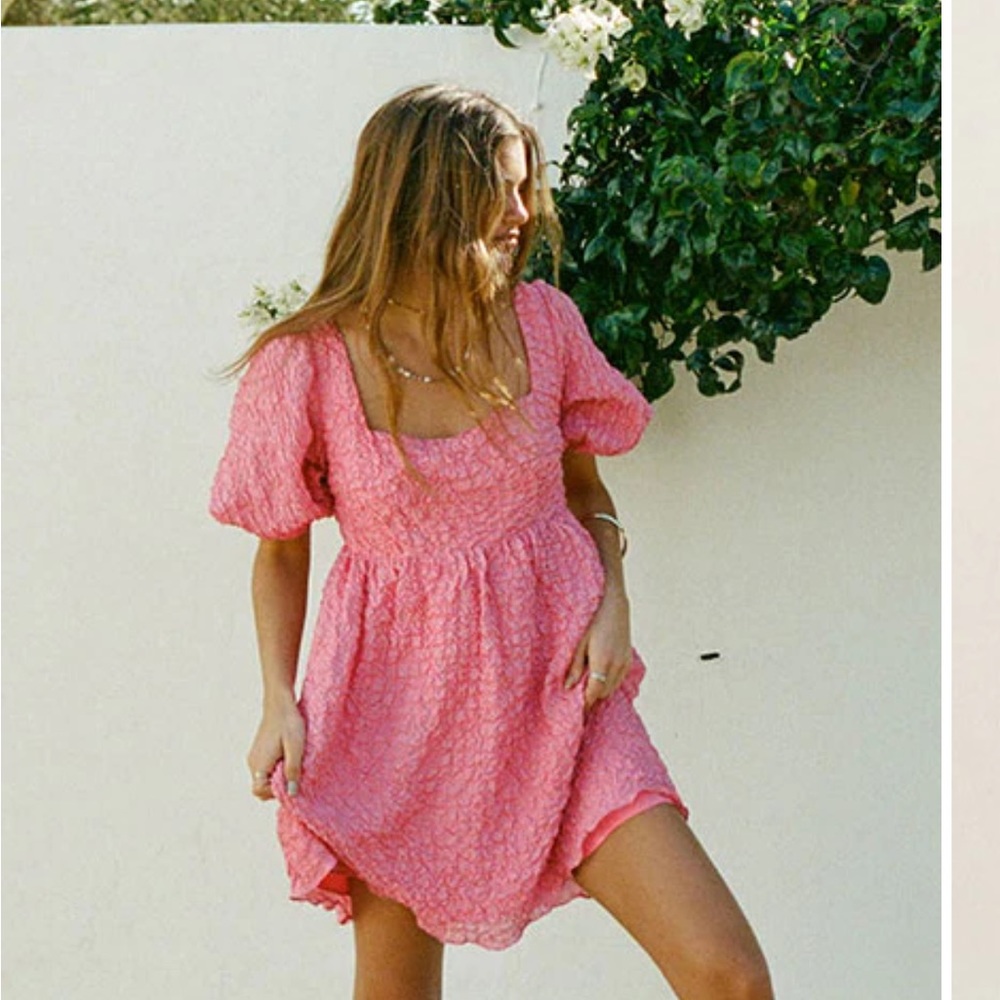 Sabo Vellona Dress / XS Pink, New with tags